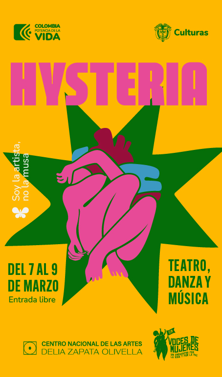 Encuentro Hysteria en el Centro Nacional de las Artes Delia Zapata Olivella